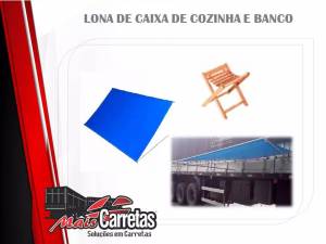 TENDA LATERAL CAIXA DE RANCHO E BANCO RETRÁTIL