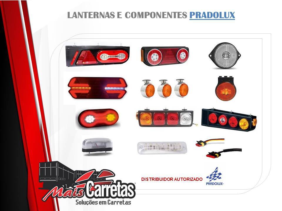 LANTERNAS E COMPONENTES PRADOLUX