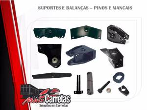 SUPORTES BALANÇAS MANCAIS E PINOS