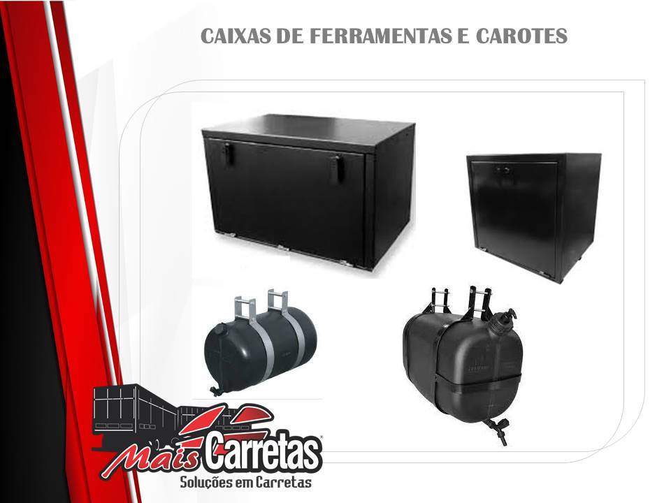CAIXAS DE FERRAMENTAS E CAROTES