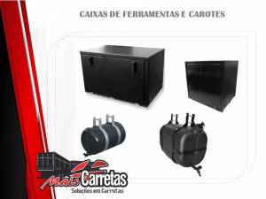 CAIXAS DE FERRAMENTAS E CAROTES