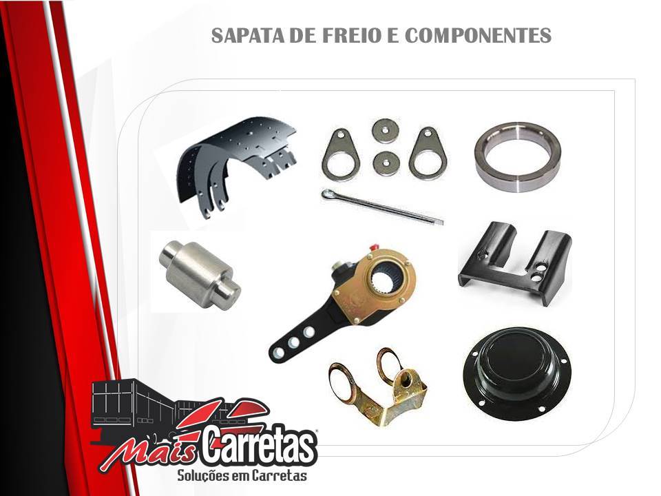 SAPATAS DE FREIO E COMPONENTES