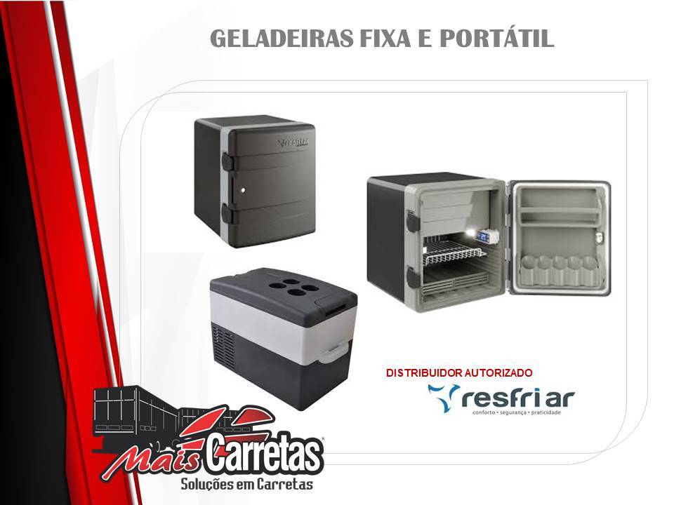 GELADEIRA RESFRIAR FIXA E PORTÁTIL