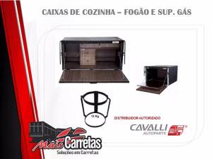 CAIXA DE COZINHA - FOGÃO E SUPORTE DE GÁS P13